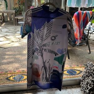 Adidas dress, Brazilian artist edition, size small, brand new tags on